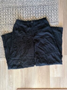 Women's Black Utility Cargo Pants